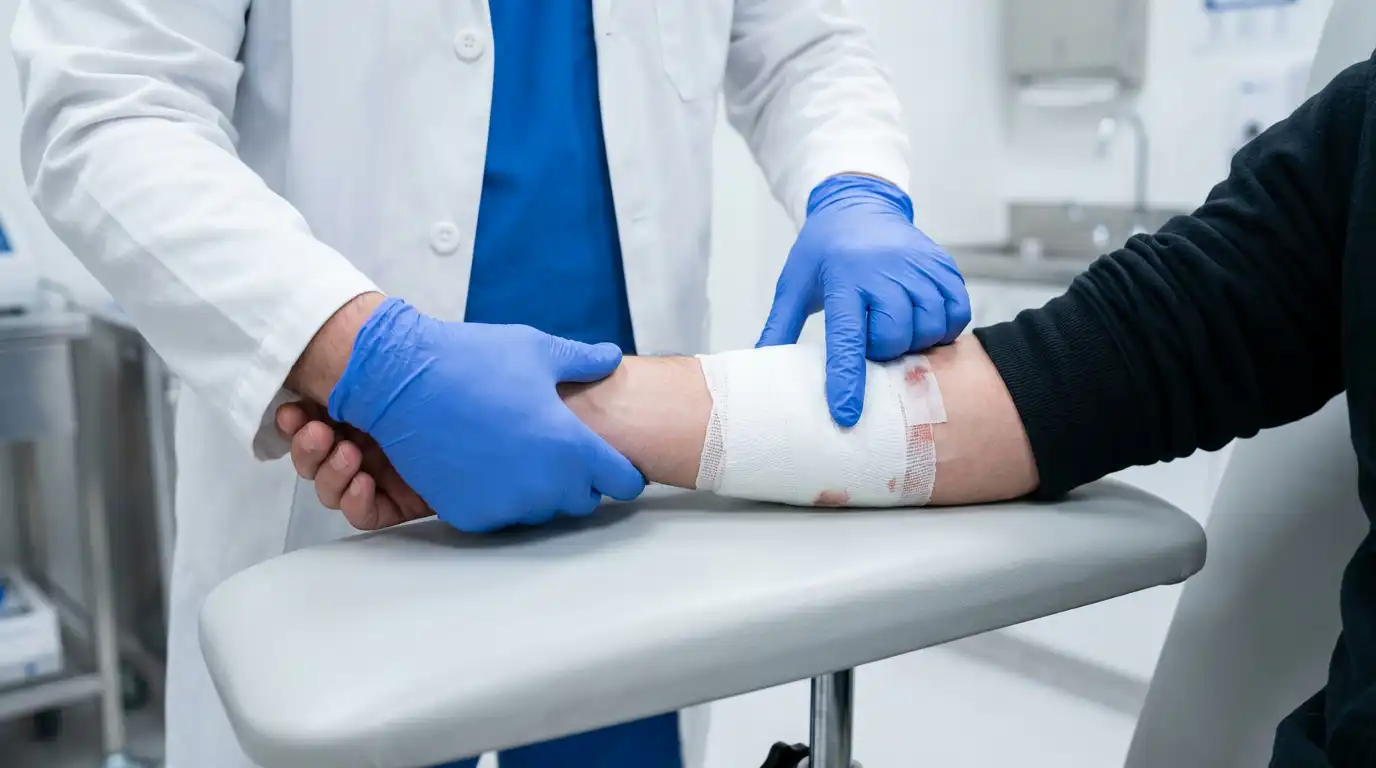 medical treatment for dog bite injuries in hickory